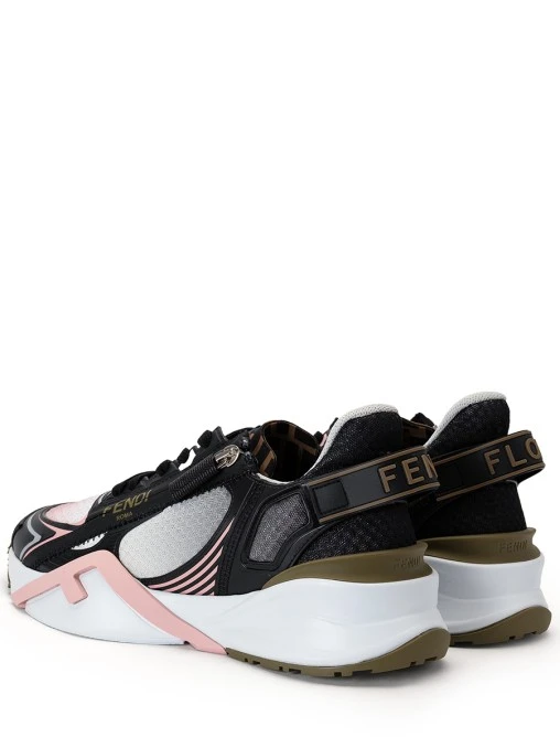 Кроссовки Flow комбинированные FENDI