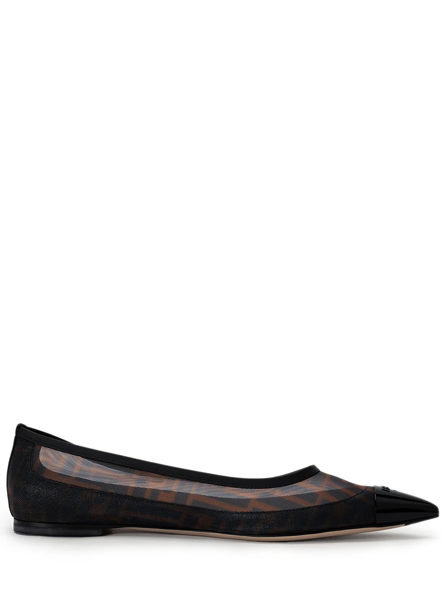 Балетки комбинированные