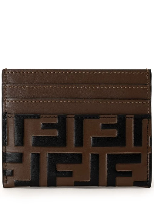 Картхолдер кожаный FENDI