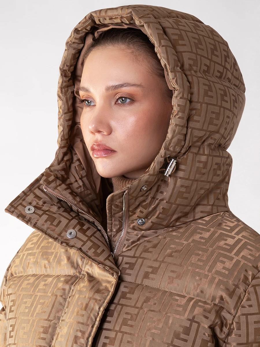 Пуховик стеганый