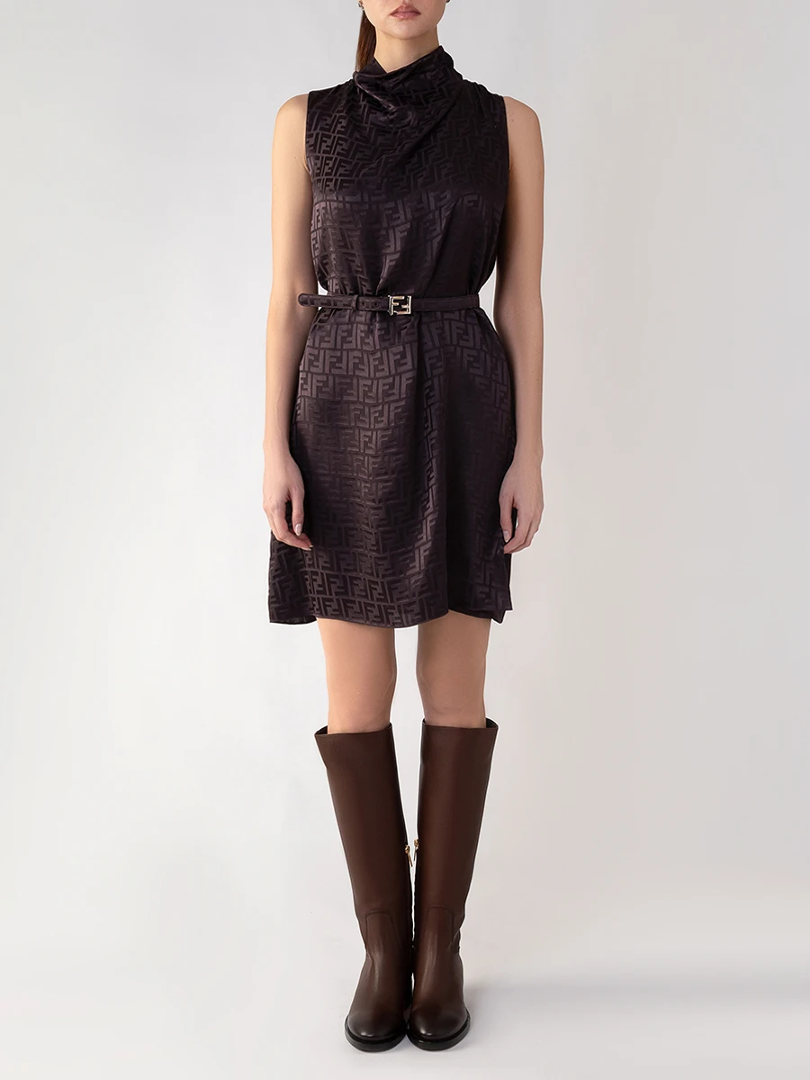 Платье шелковое