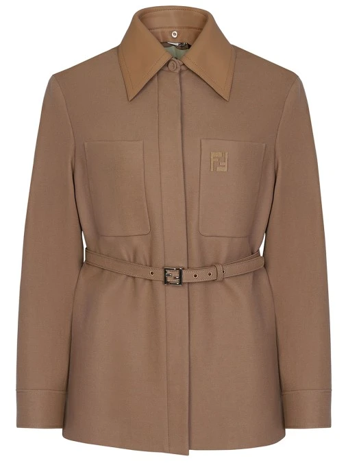 Куртка шерстяная FENDI
