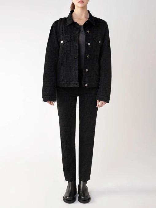 Джинсы хлопковые FENDI