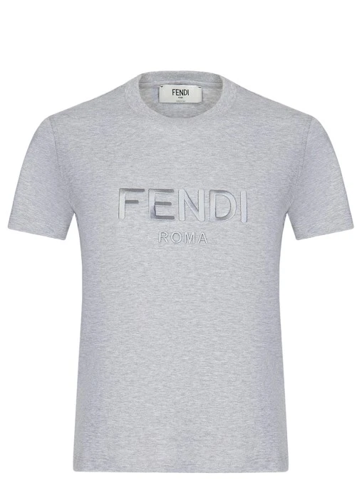 Футболка хлопковая FENDI