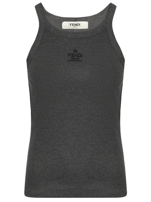 Топ хлопковый FENDI