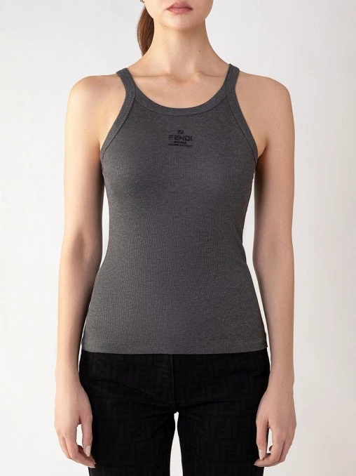 Топ хлопковый FENDI