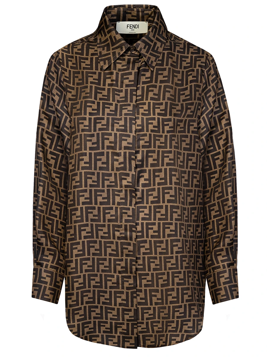 Блуза шелковая