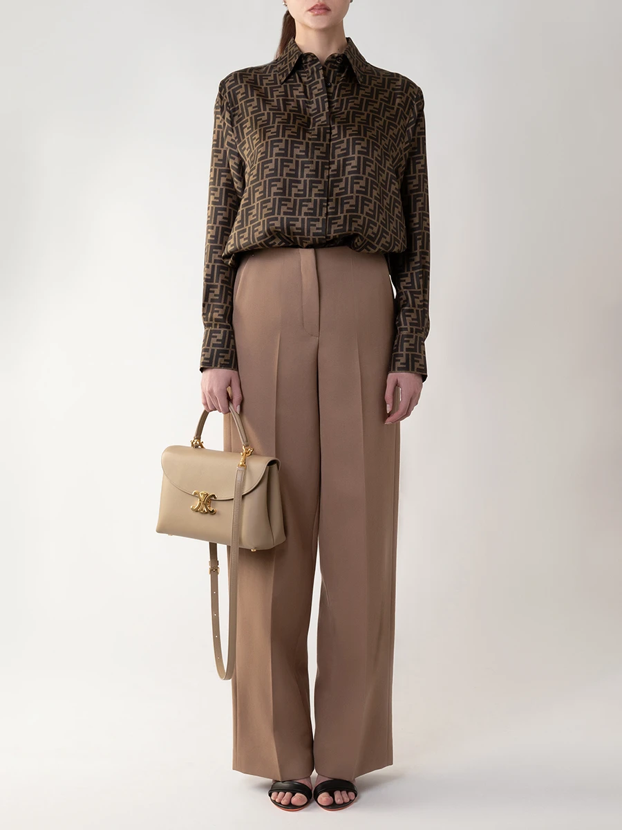 Блуза шелковая