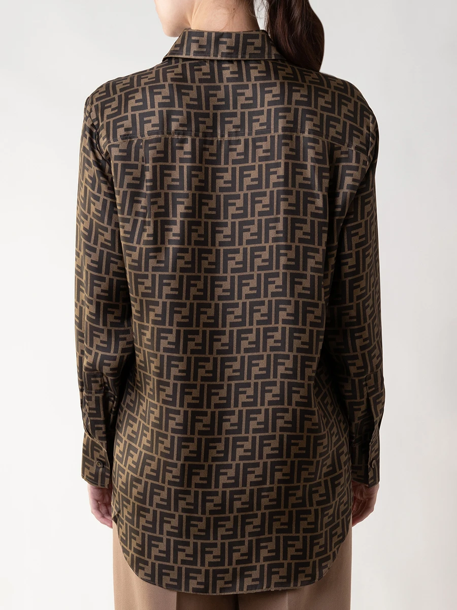 Блуза шелковая