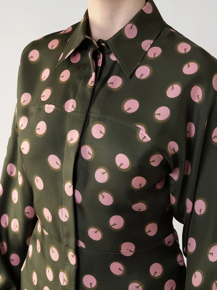 Блуза шелковая