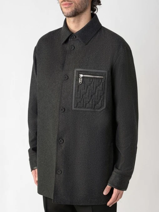 Куртка кашемировая FENDI