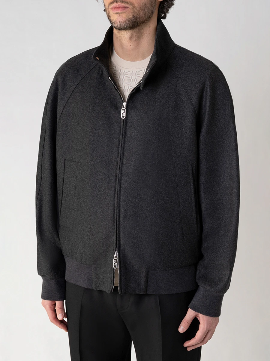 Бомбер кашемировый