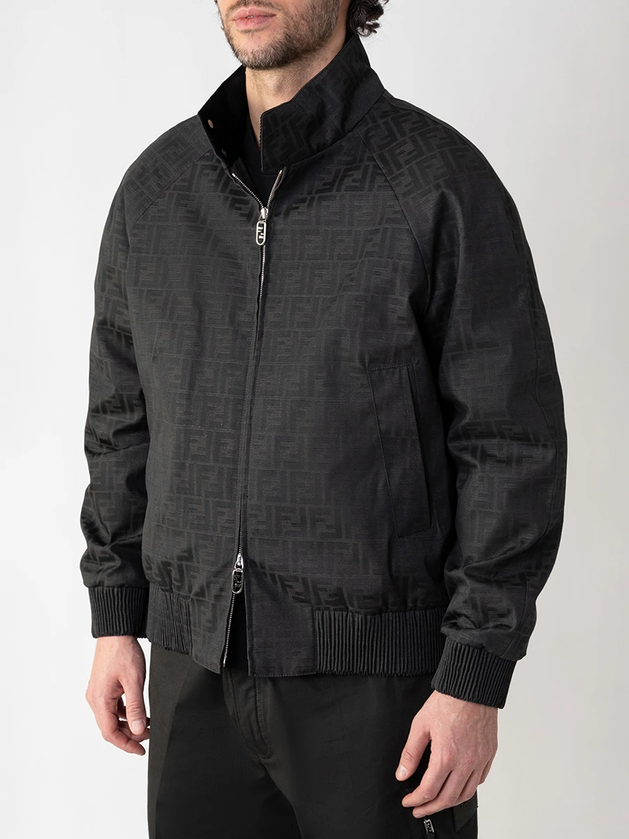 Бомбер с принтом