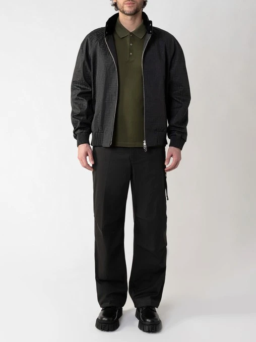 Бомбер с принтом FENDI