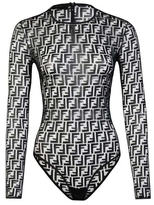 Боди с логотипом FENDI