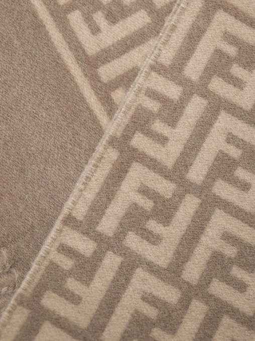 Шарф из шерсти и кашемира FENDI