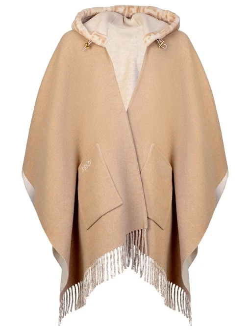 Пончо двустороннее FENDI