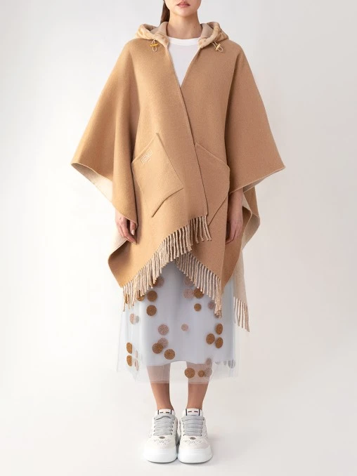 Пончо двустороннее FENDI