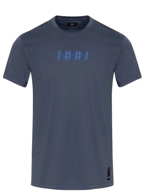 Футболка хлопковая FENDI