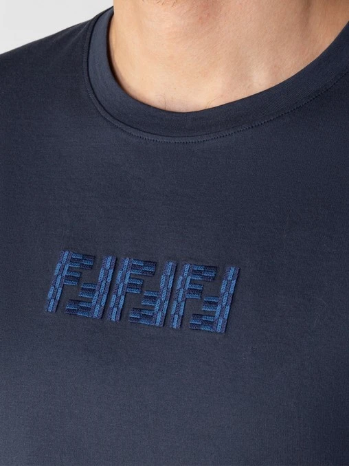 Футболка хлопковая FENDI