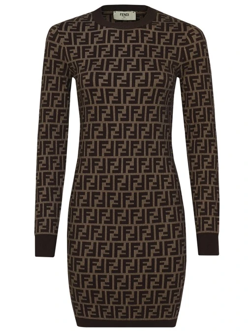 Платье хлопковое FENDI