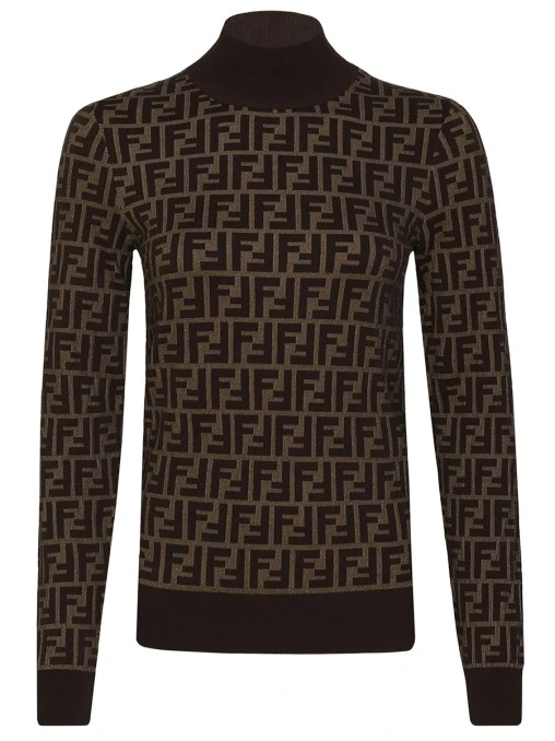 Джемпер хлопковый FENDI