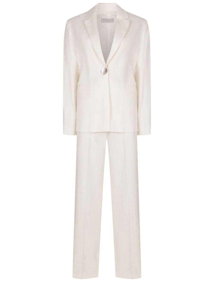 Костюм из вискозы и льна