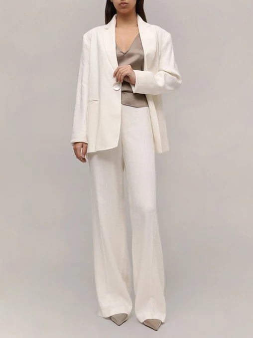 Костюм из вискозы и льна ANTONELLI FIRENZE