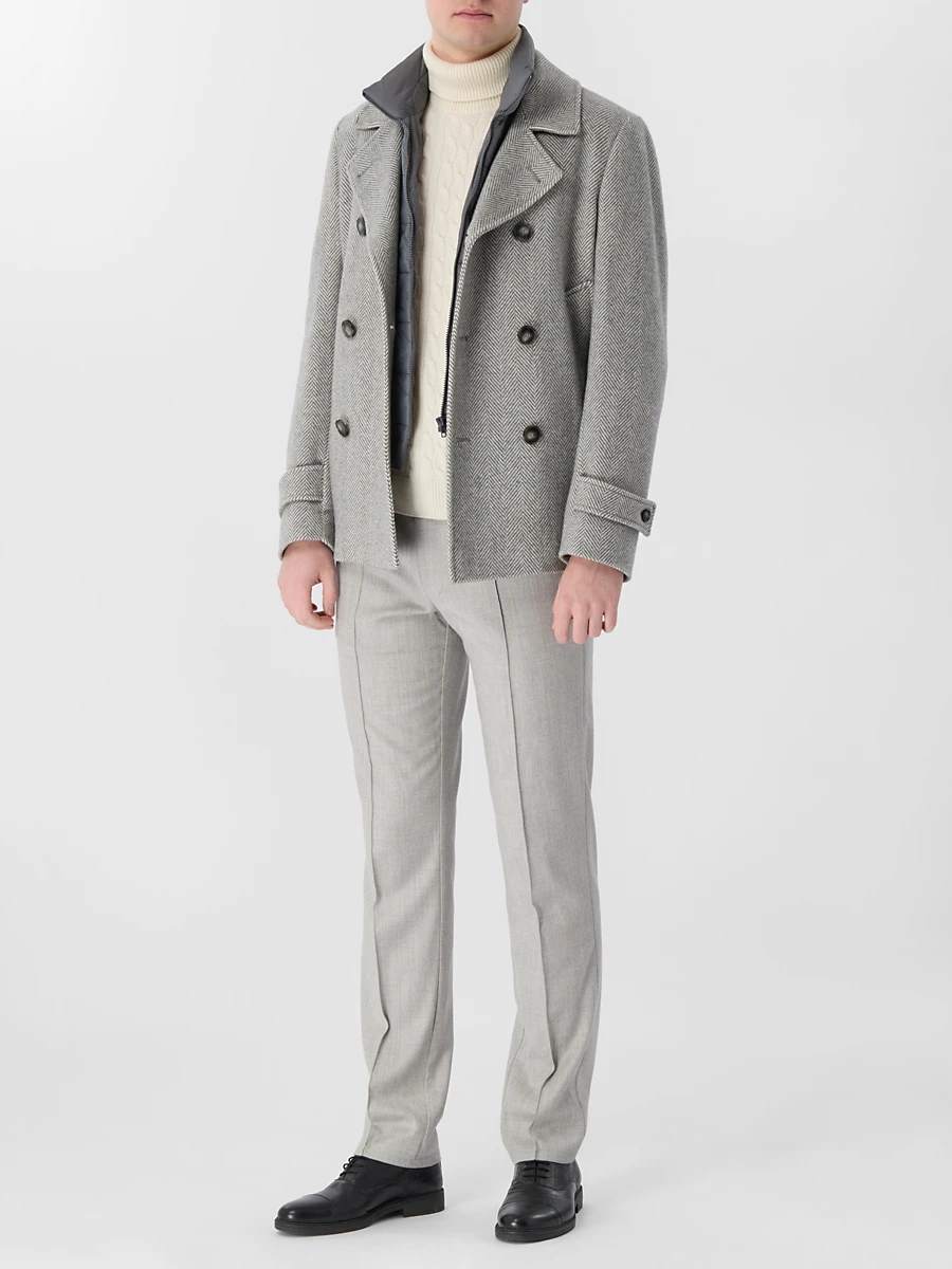 Полупальто шерстяное