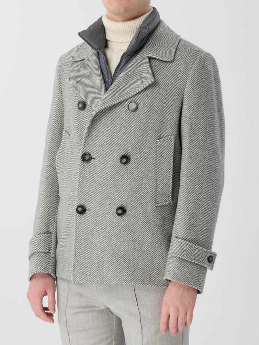 Полупальто шерстяное