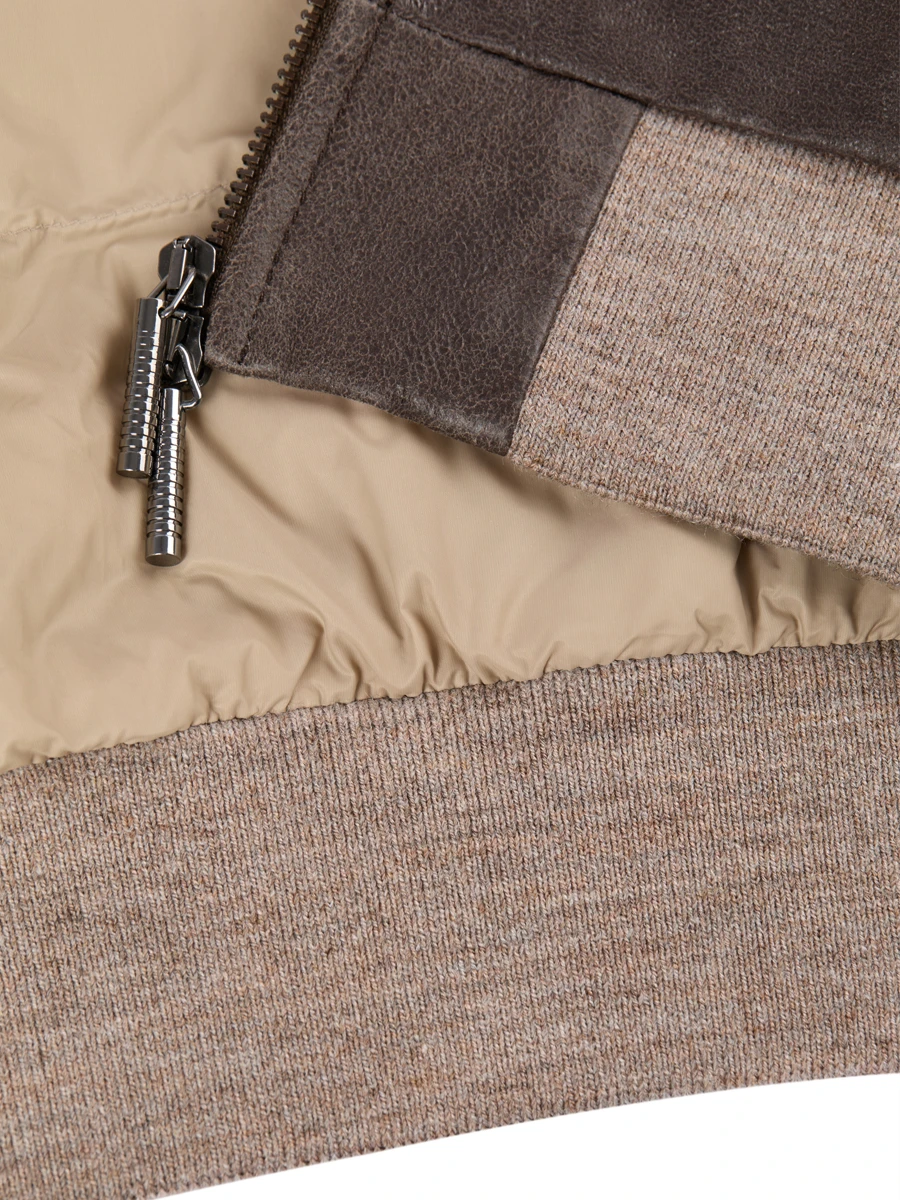 Жилет кожаный