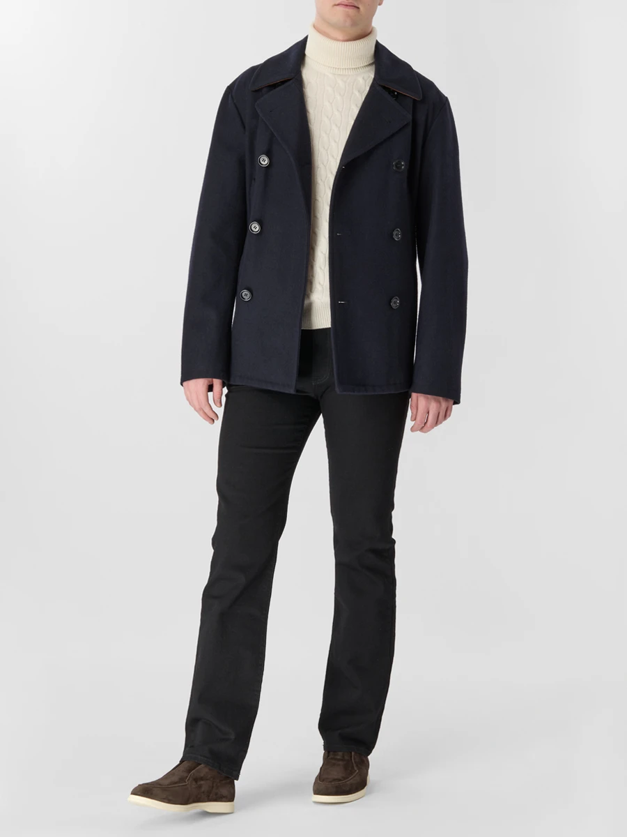 Полупальто шерстяное