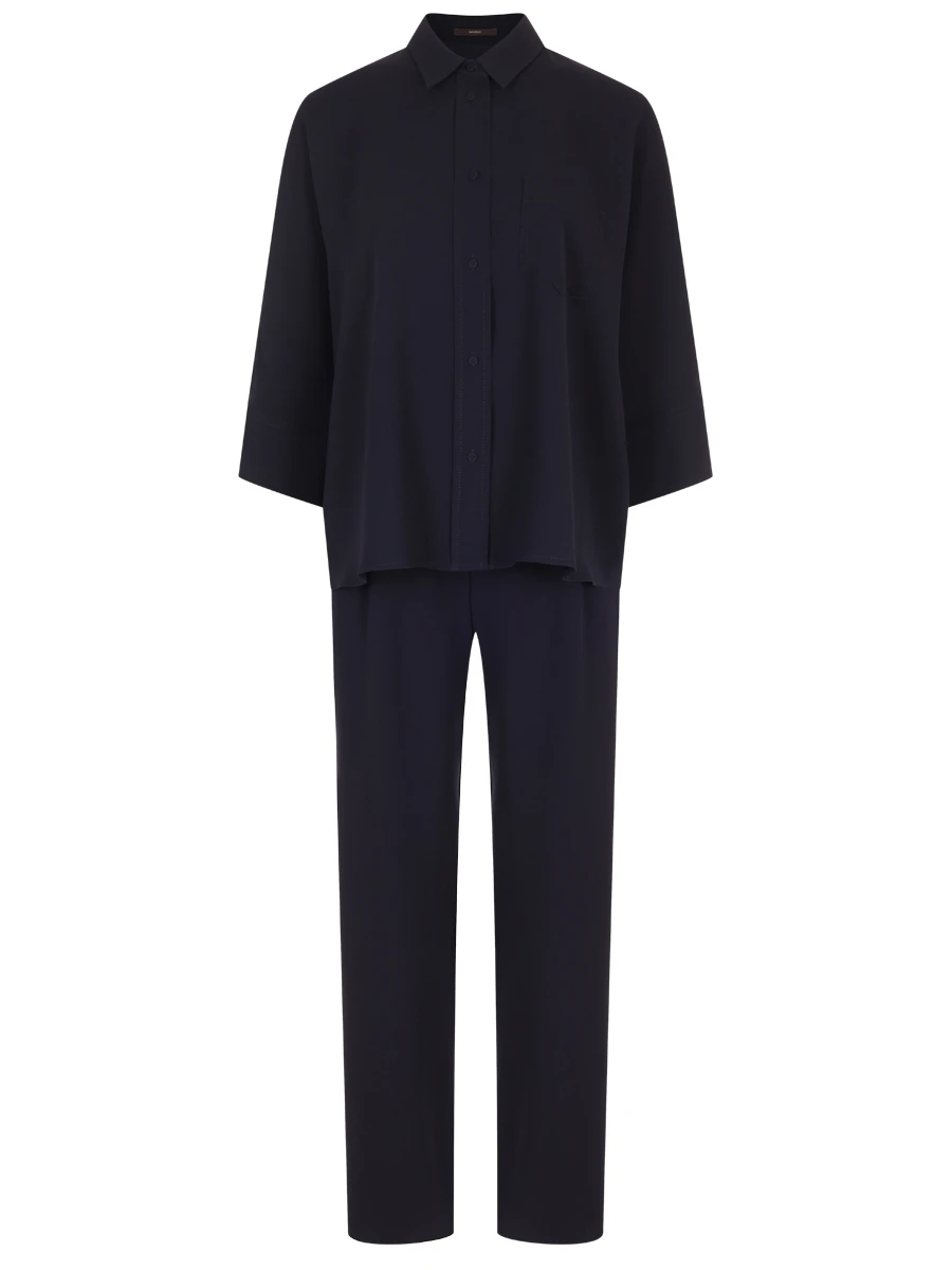 Костюм однотонный