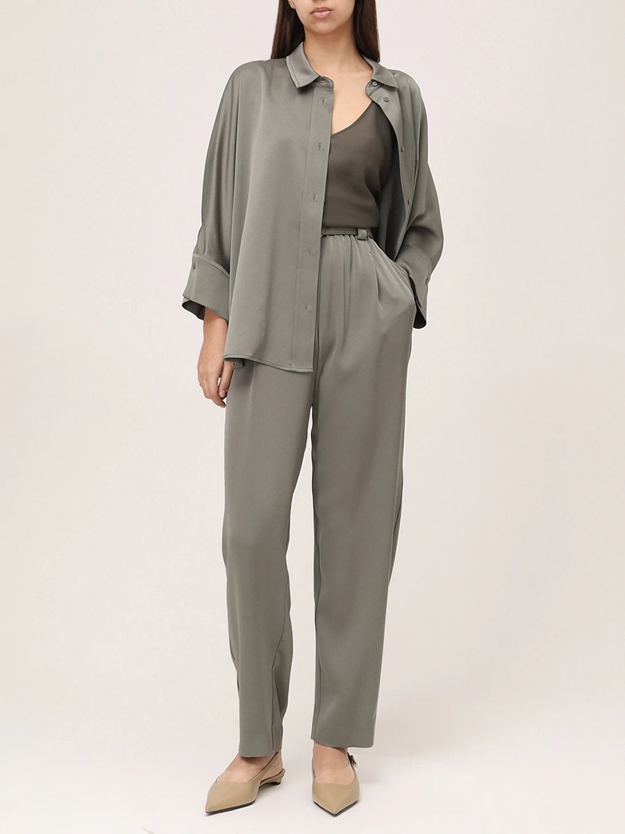 Костюм однотонный