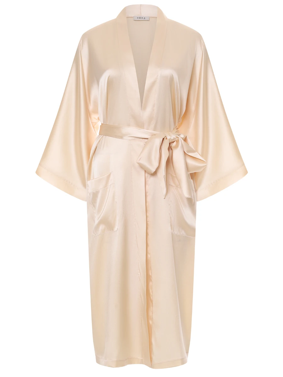 Халат шелковый