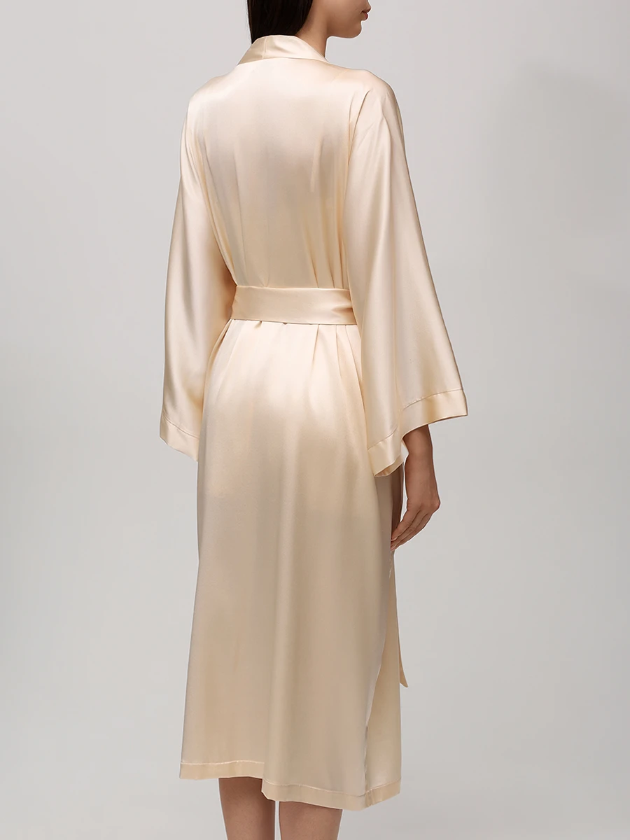 Халат шелковый