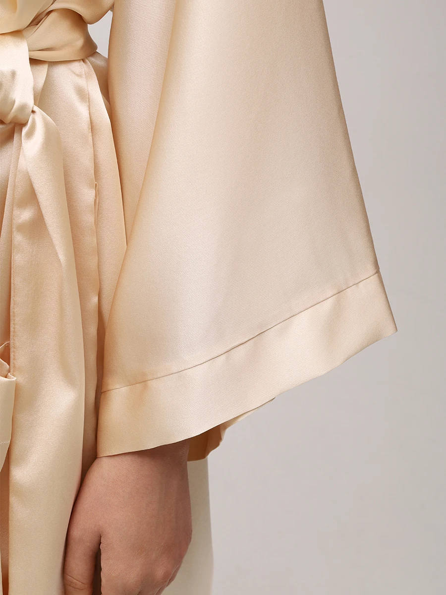 Халат шелковый