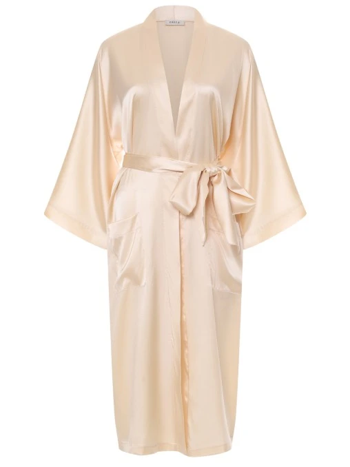 Халат шелковый C.ALLA