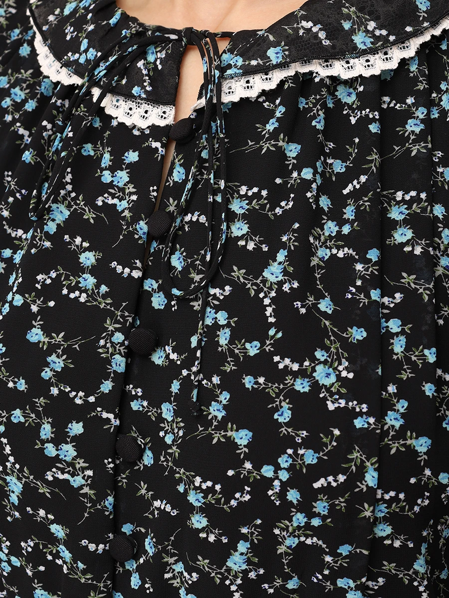 Платье из вискозы