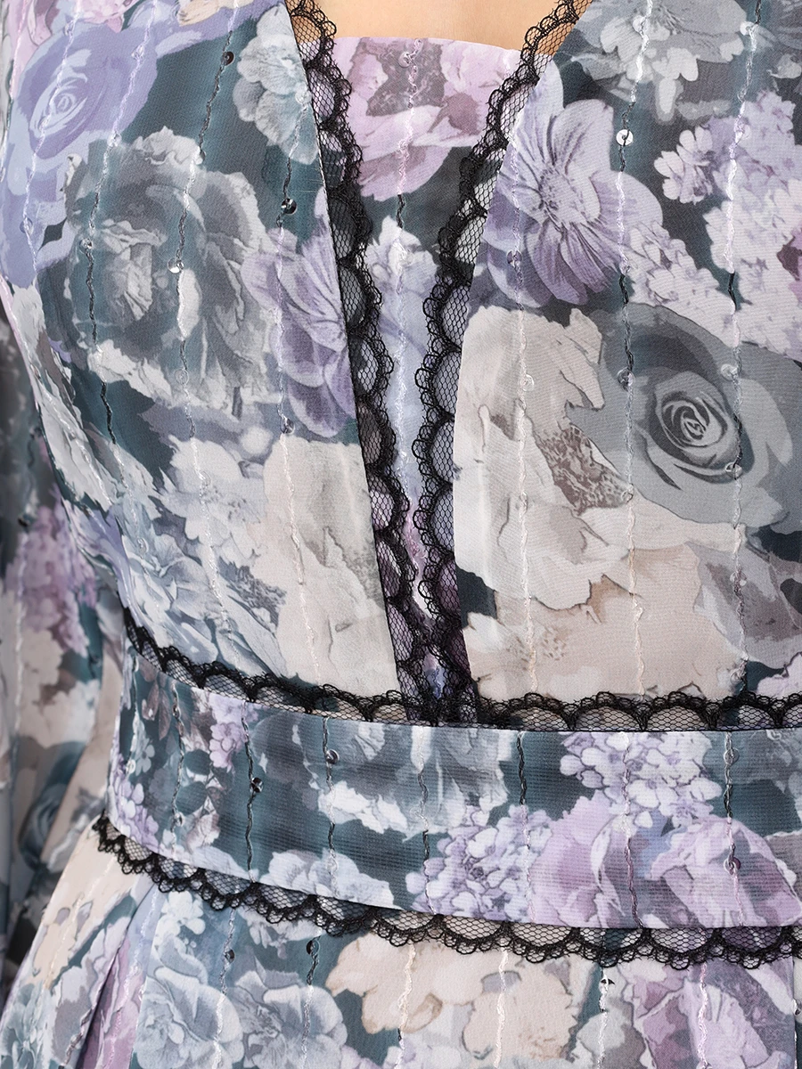 Платье из вискозы