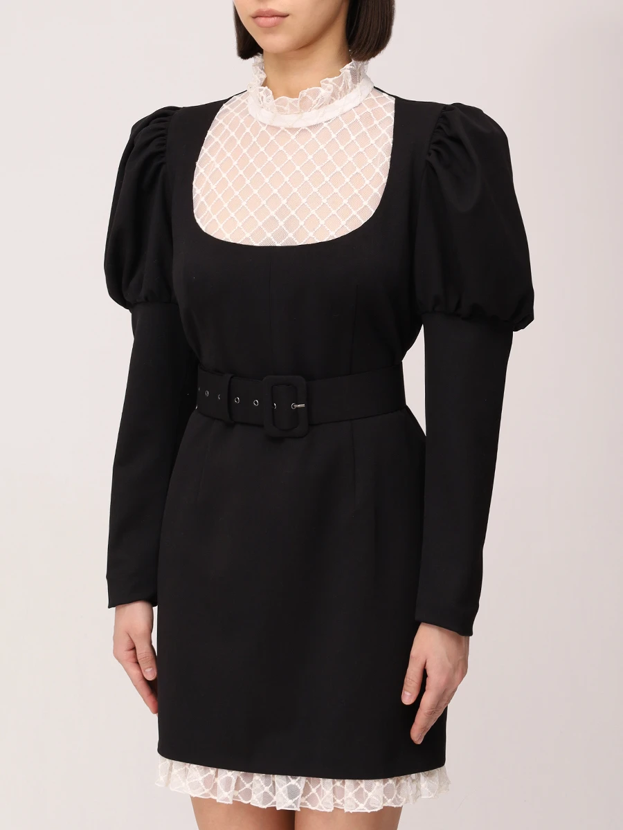 Платье из хлопка и вискозы