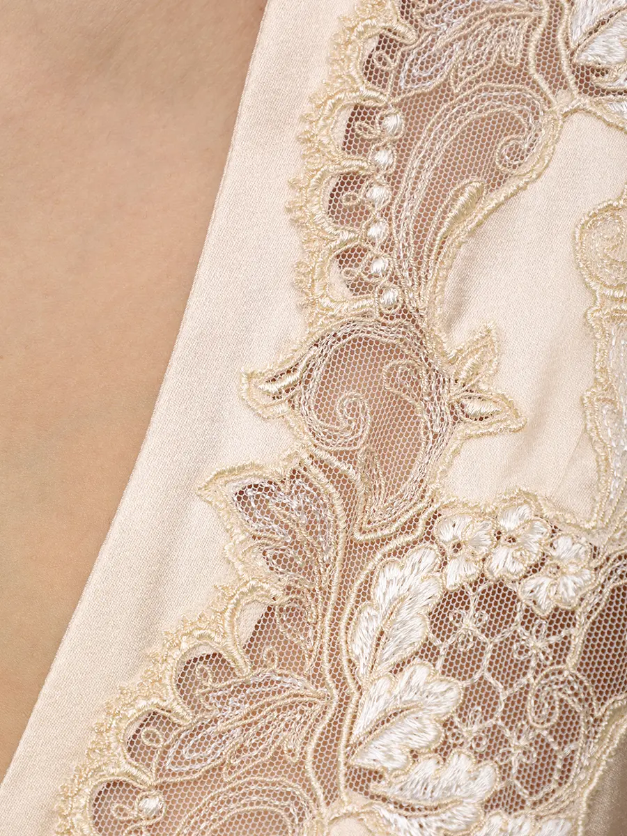 Халат шелковый