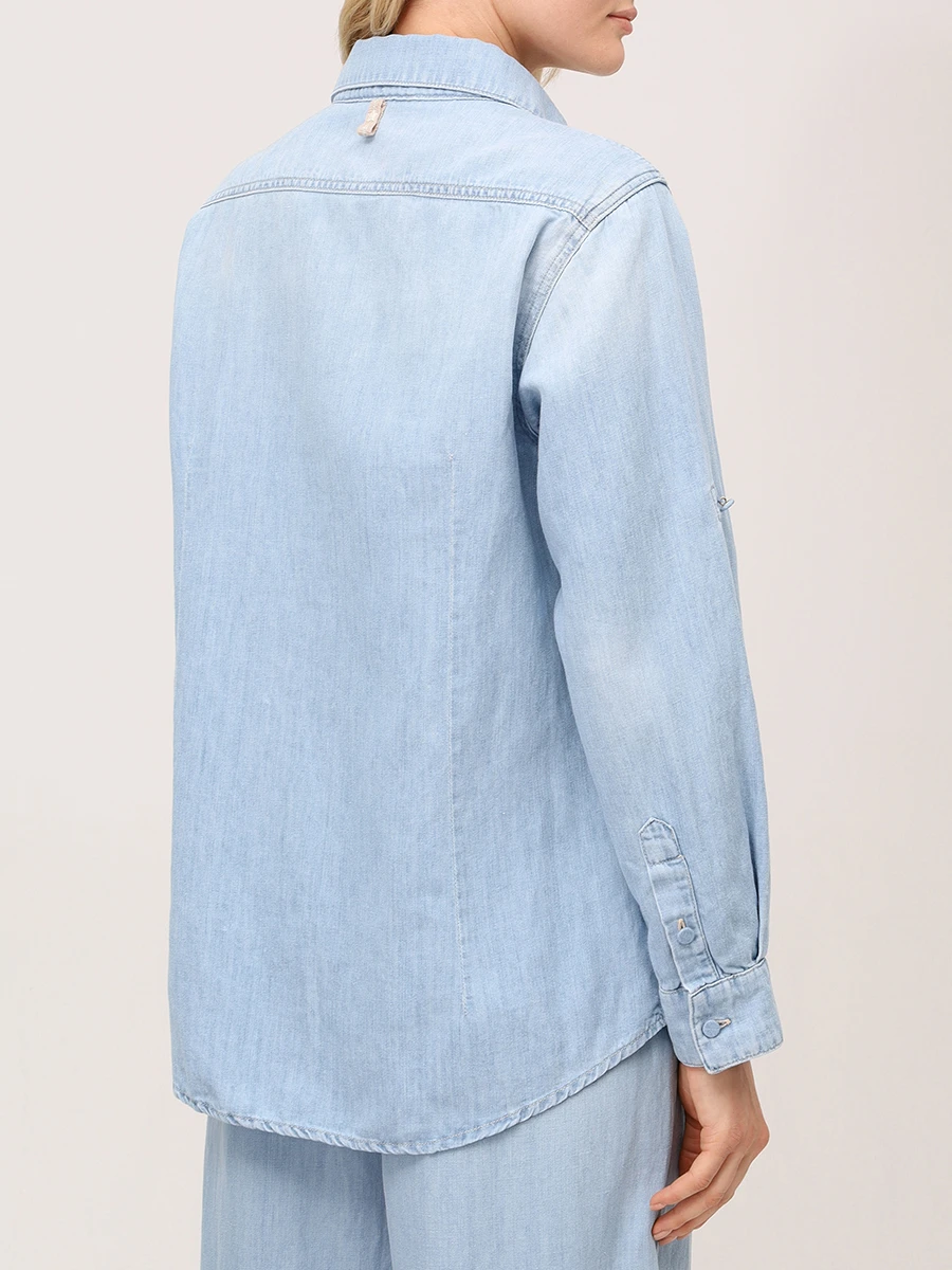 Костюм из хлопка и льна