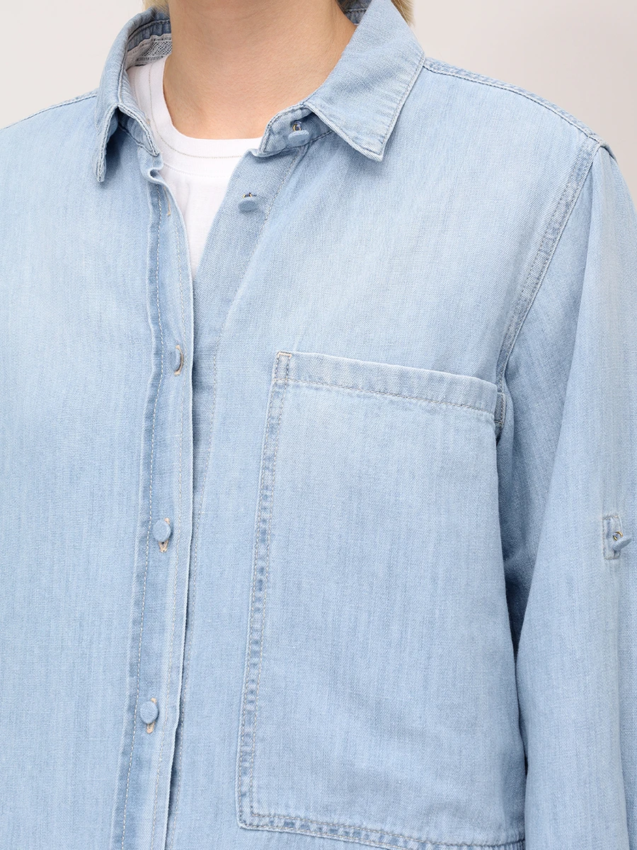 Костюм из хлопка и льна