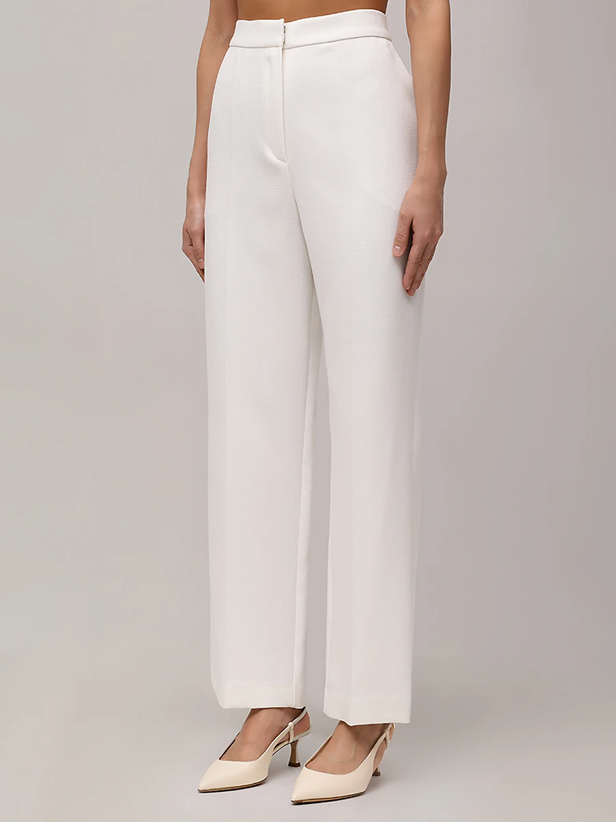 Брюки из хлопка и вискозы