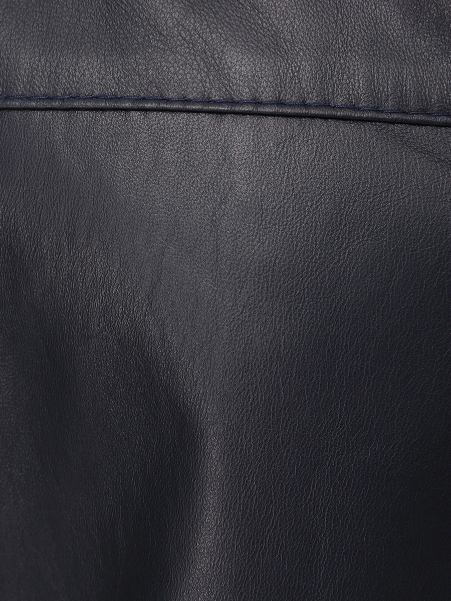 Бомбер кожаный