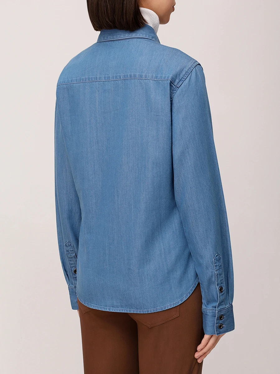 Рубашка джинсовая