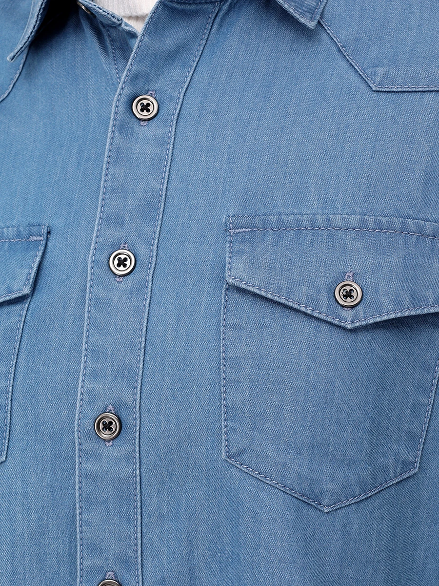 Рубашка джинсовая