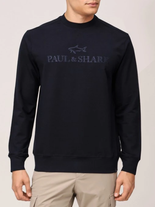 Толстовка из лиоцелла и хлопка PAUL & SHARK