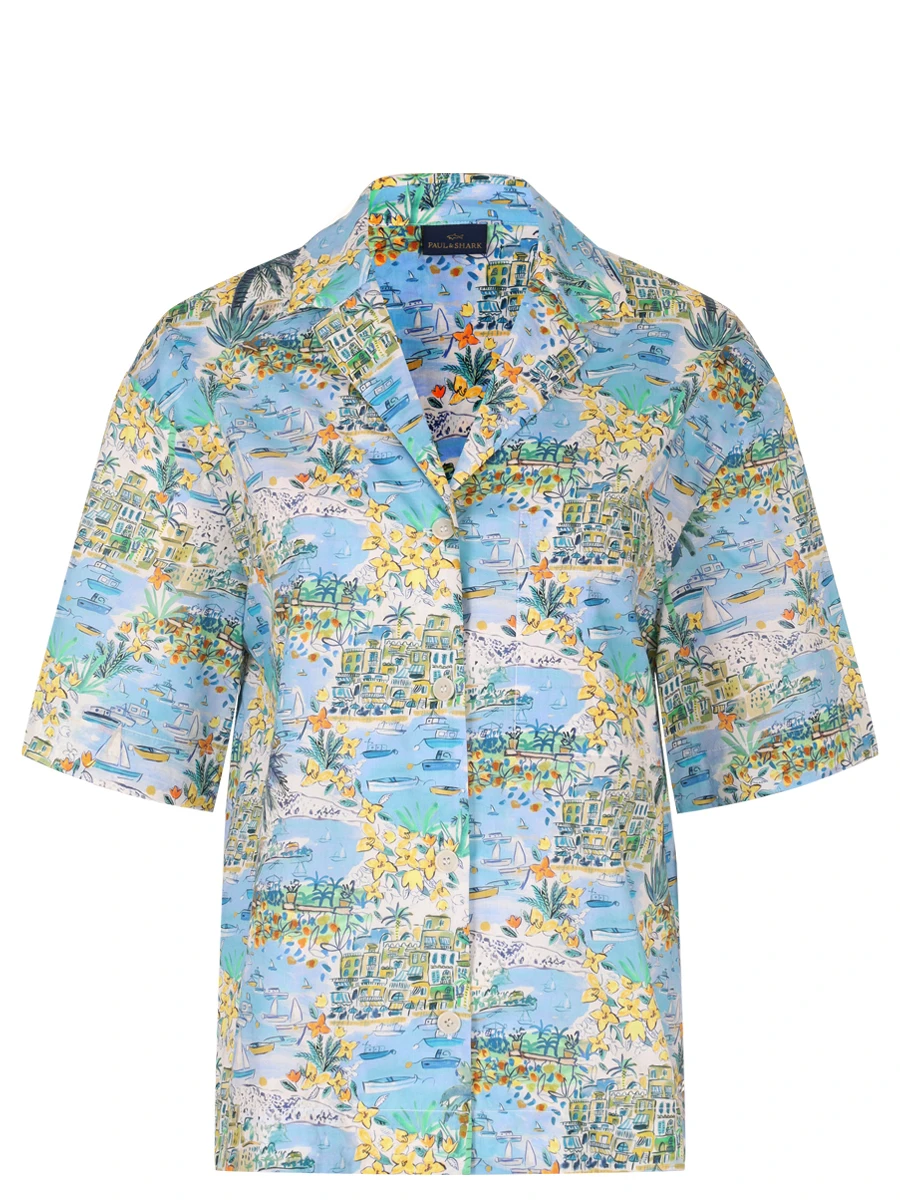 Рубашка с принтом